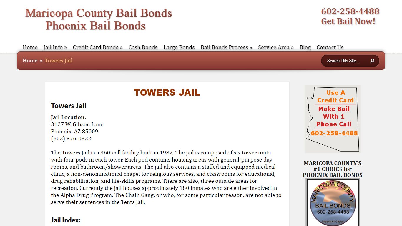 Towers Jail - Maricopa County Bail Bonds